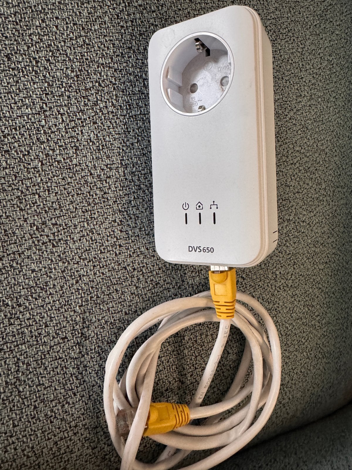 Devolo dLAN 650 Triple+ Powerline Adapter, Ophalen of Verzenden, Zo goed als nieuw