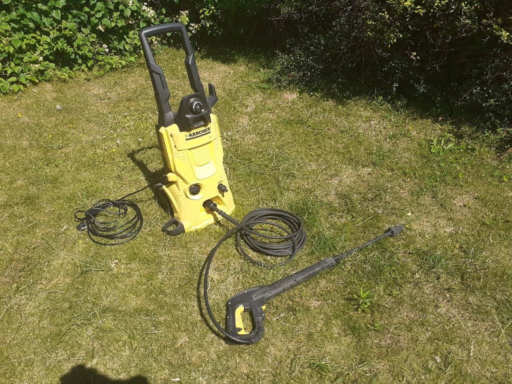 Karcher K4 1.180-150.0 Hogedrukreiniger, Tuin en Terras, Hogedrukreinigers, Ophalen, Zo goed als nieuw, Elektrisch, Kärcher