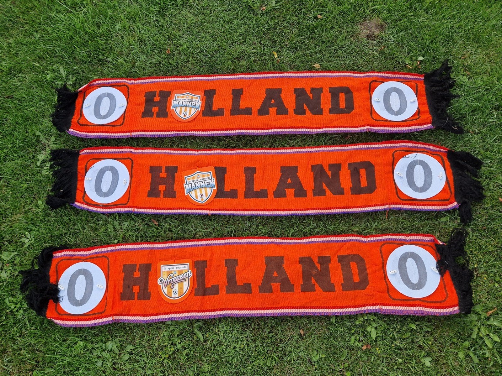 Set van 3 WK voetbal oranje  juich sjaals, Ophalen of Verzenden, Buitenlandse clubs