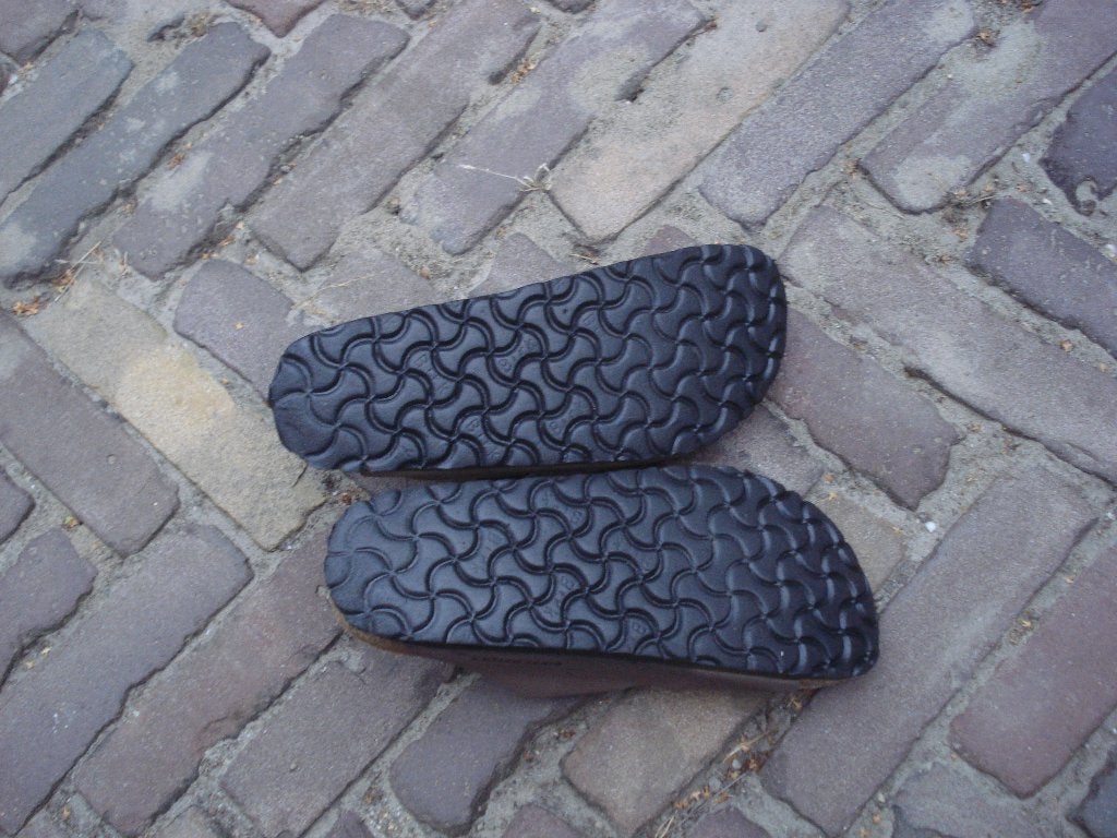 BIRKENSTOCK ARIZONA BRUIN 36 NU GRATIS VERZENDING PER POST, Slippers, Bruin, Verzenden, Zo goed als nieuw