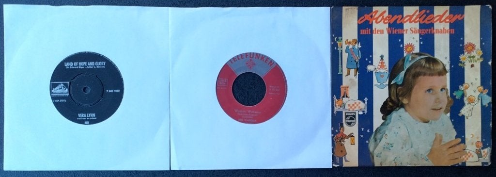 Set 9: 3 singles jaren 60, Gebruikt, 7 inch, Pop, Overige typen