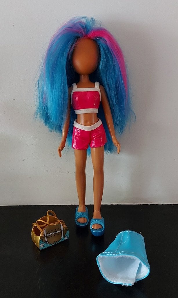 Mattel pop 2000 What's her face, Ophalen of Verzenden, Zo goed als nieuw, Pop