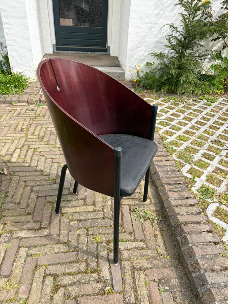 Vintage eetkamerstoelen 4 stuks, Tuin en Terras, Kruiwagens, Gebruikt, Ophalen