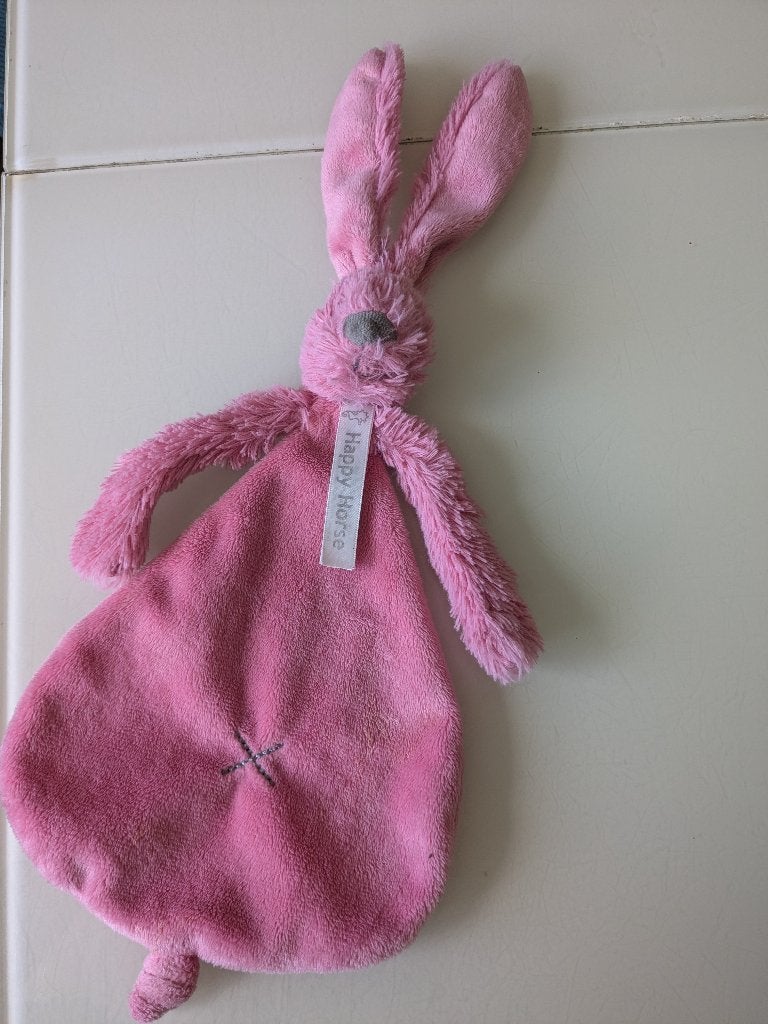 Knuffeldoekje roze happy horse konijn, Kinderen en Baby's, Speelgoed | Knuffels en Pluche, Happy Horse, Konijn, Ophalen of Verzenden