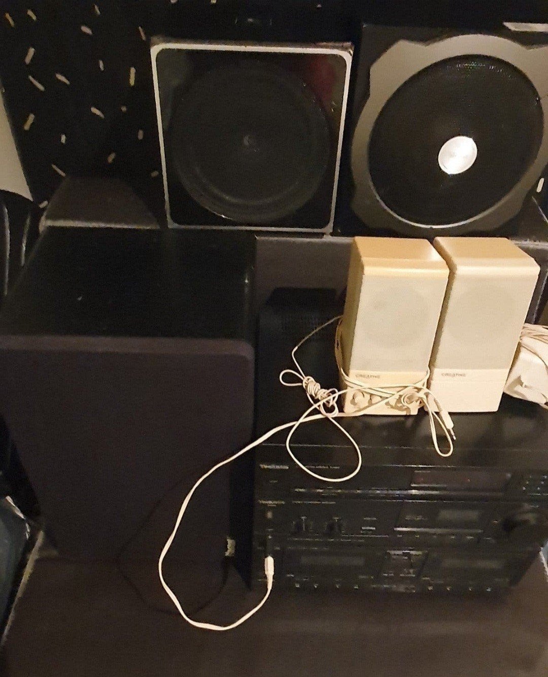 Technics SA-X900L Stereo Set met Cassettedeck en Tuner, Ophalen, Gebruikt, Tuner of Radio, Overige merken