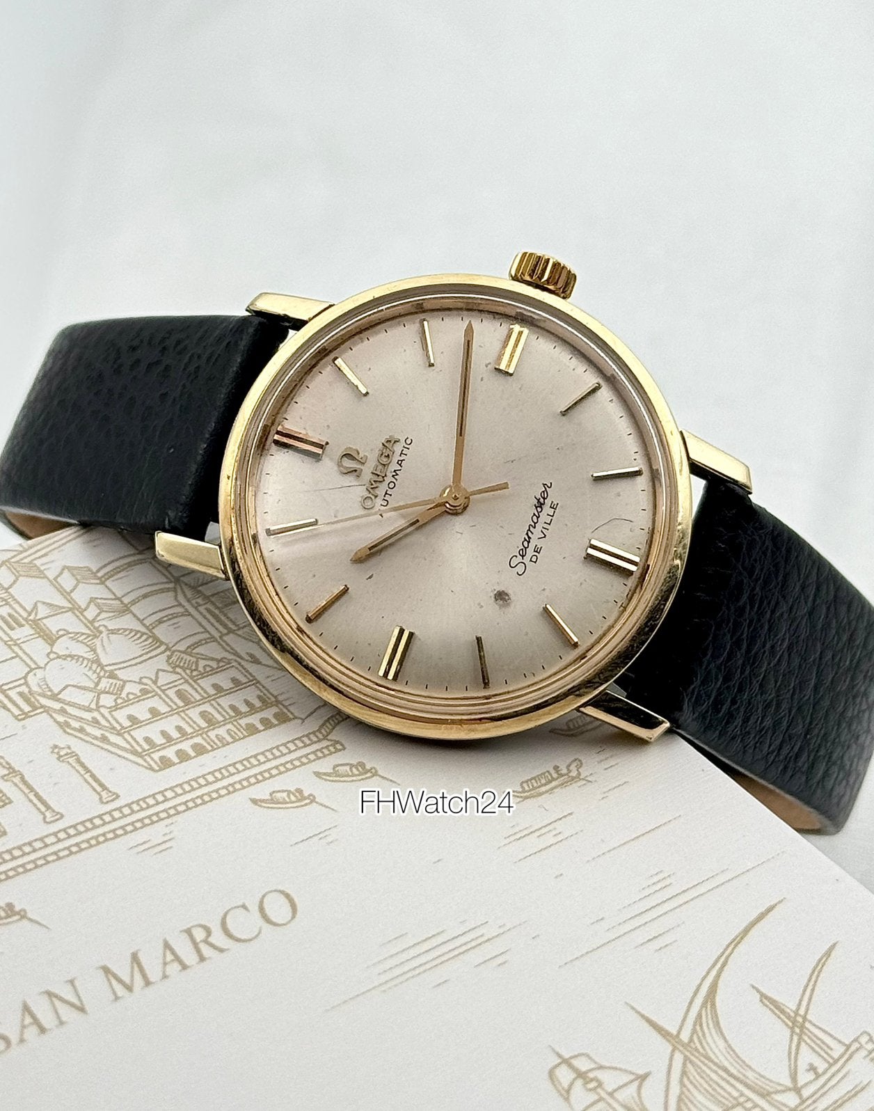 Omega Seamaster De Ville Gold cap 136.020. | Only watch., Sieraden, Tassen en Uiterlijk, Horloges | Heren, Omega, Polshorloge