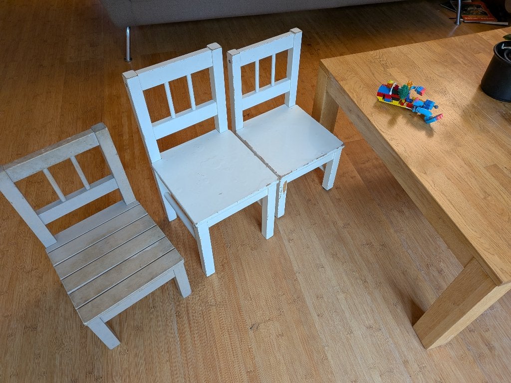 3x kinderstoel ikea, Kinderen en Baby's, Kinderstoelen, Ophalen, Gebruikt, Overige typen
