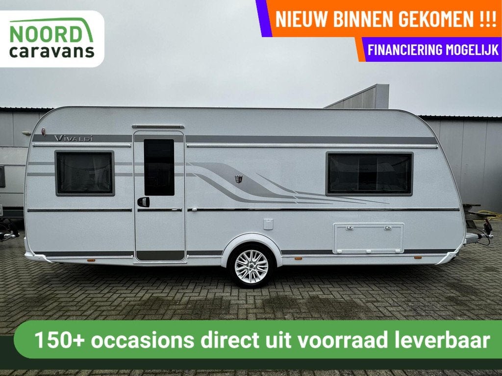 Tabbert VIVALDI 550E ENKELE BEDDEN, RONDZIT, LM VELG, Rondzit, Tabbert, 7 tot 8 meter, Bedrijf