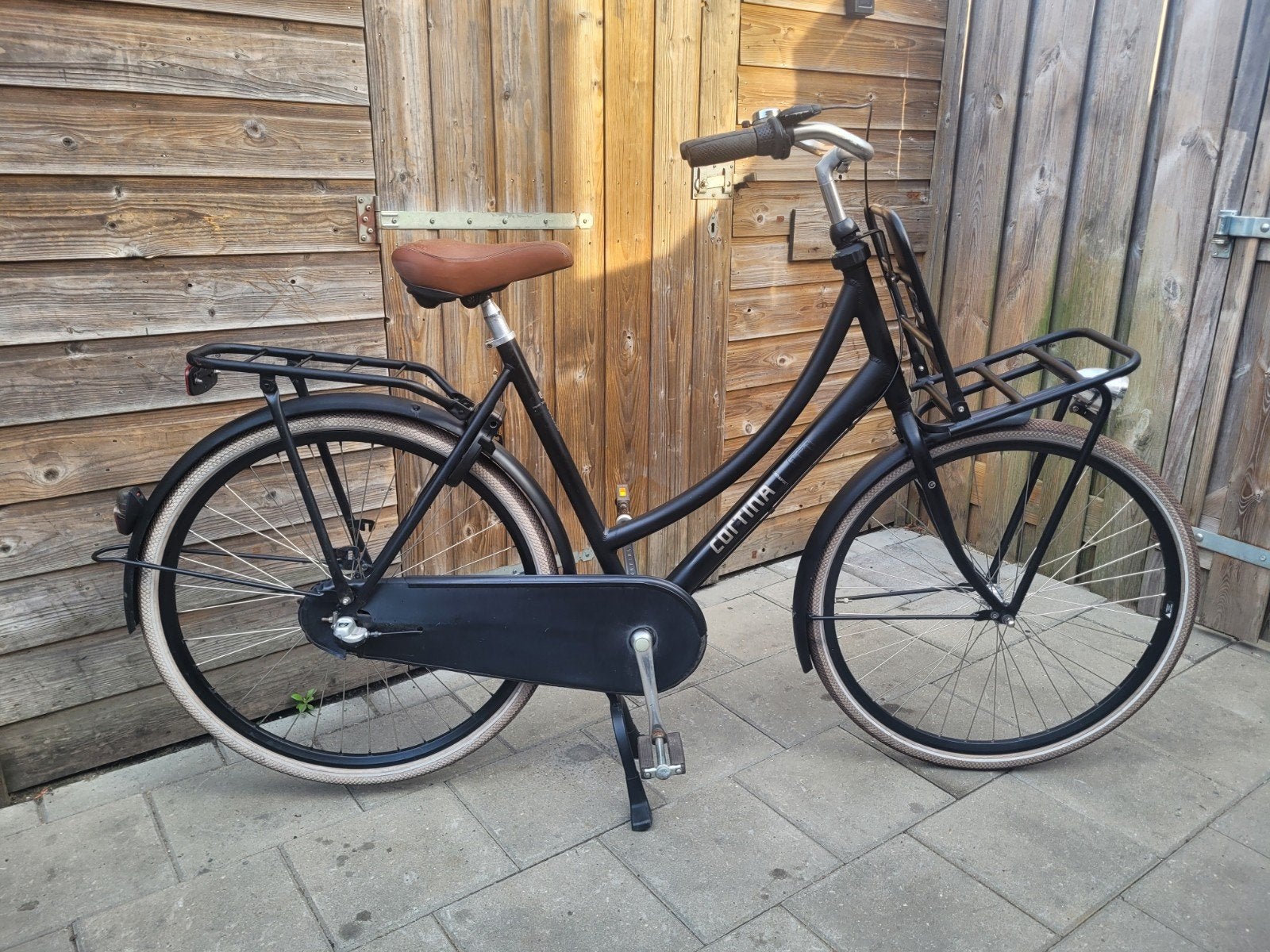 te koop nette dames fiets cortina u4, Fietsen en Brommers, Gebruikt, Versnellingen, 56 cm of meer, Ophalen