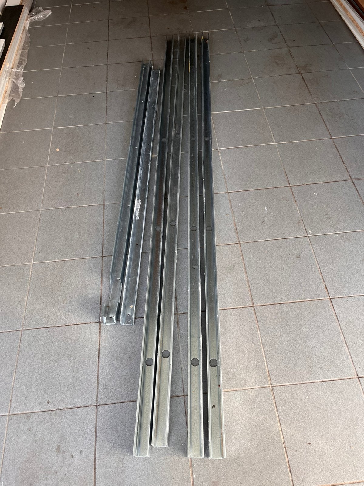 Snelbouw holle wand profielen, Doe-het-zelf en Verbouw, Ophalen, Gebruikt