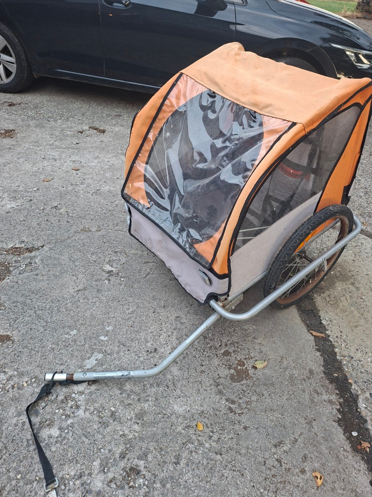 fietskar, Ophalen, Gebruikt, Hondenkar
