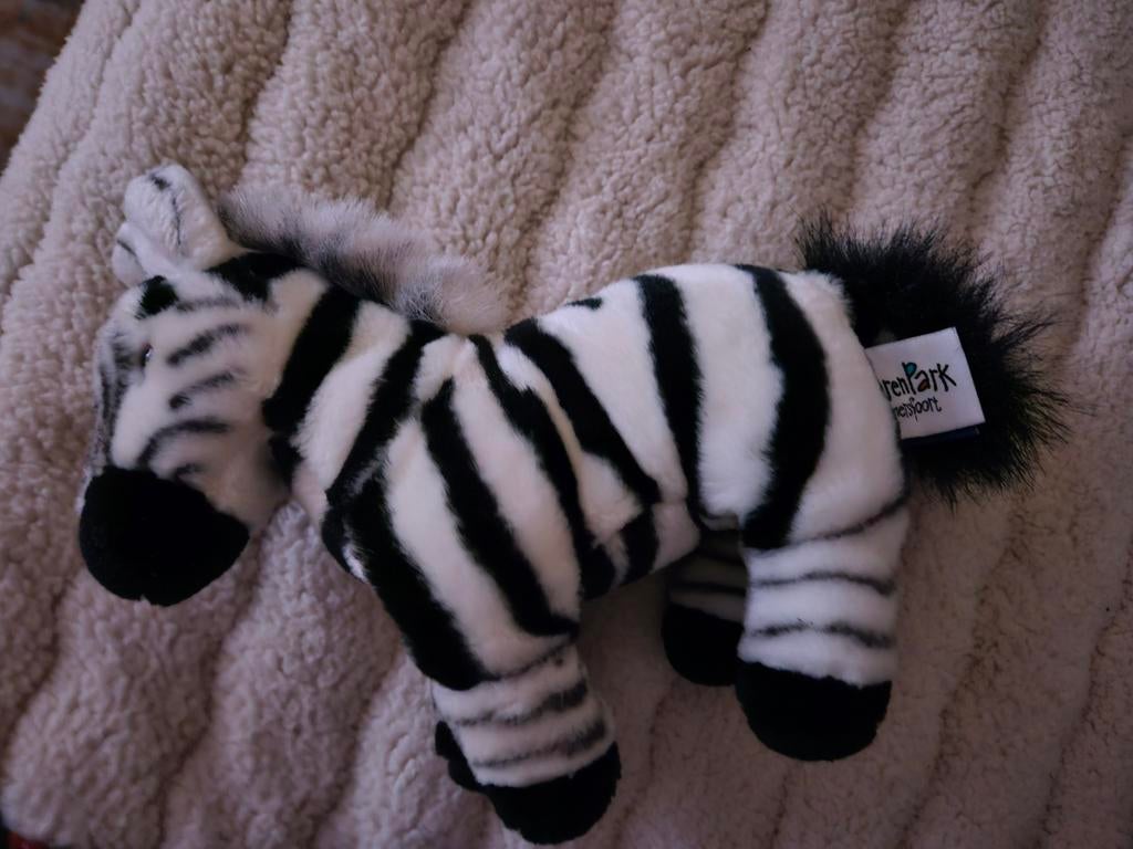 Zebra knuffel Dierenpark Amersfoort, Ophalen of Verzenden