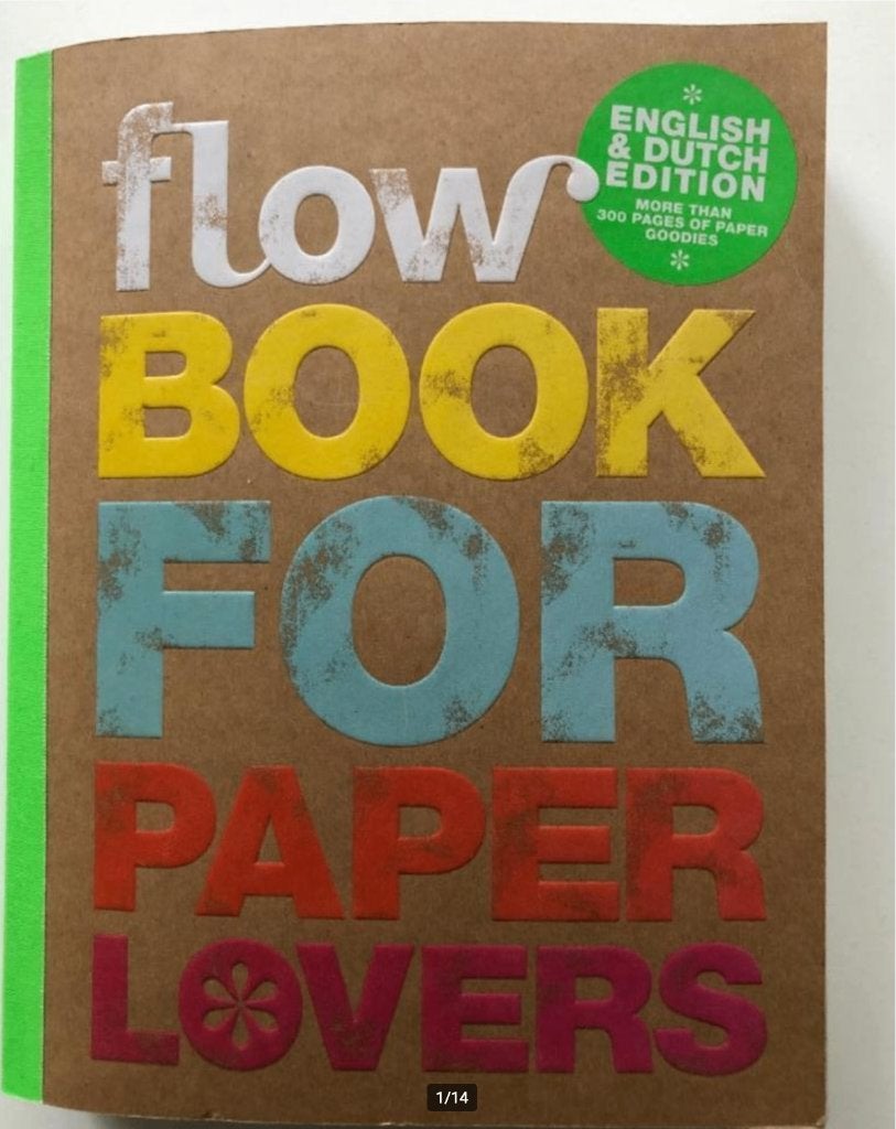 Flow Book for paper lovers 2016 - NIEUW, Boeken, Verzenden, Nieuw, Overige typen