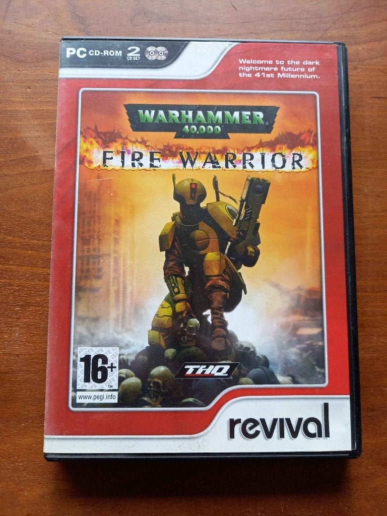 Fire Warrior PC game 40k T'au Empire Tau, Shooter, 1 speler, Ophalen of Verzenden, Zo goed als nieuw