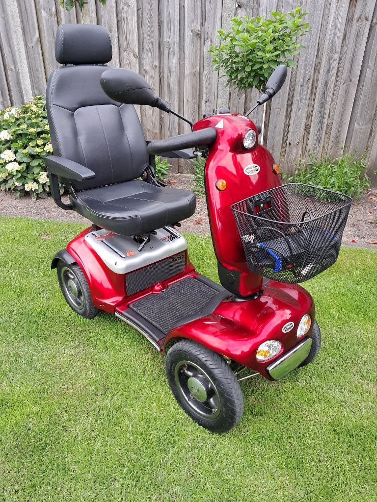 Shoprider Deluxe Vierwieler Scootmobiel, Ophalen, Gebruikt, 26 t/m 35 km, Shoprider
