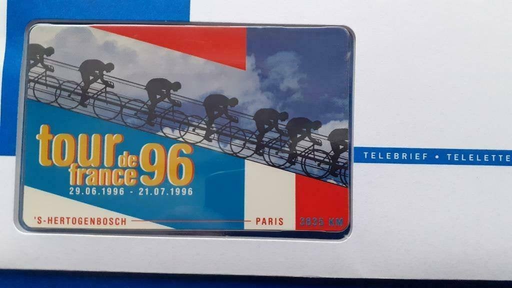Telebrief 9 Tour de France '96 - 1996, Verzamelen, Telefoonkaarten, Verzenden, Nederland