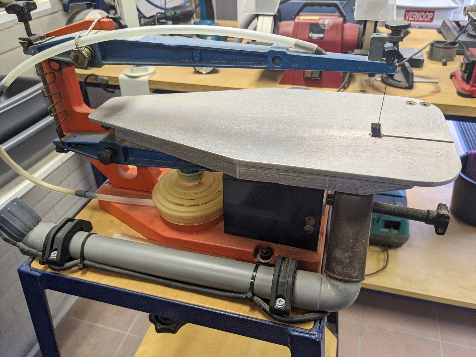 Hegner Multicut-1 Figuurzaagmachine - Made in Germany, Ophalen, Gebruikt, Hegner, 30 tot 70 mm