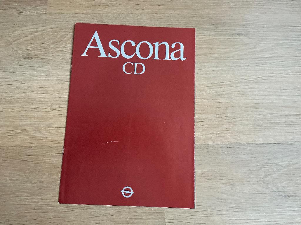 Opel Ascona CD 08 1982, Ophalen of Verzenden, Zo goed als nieuw, Opel