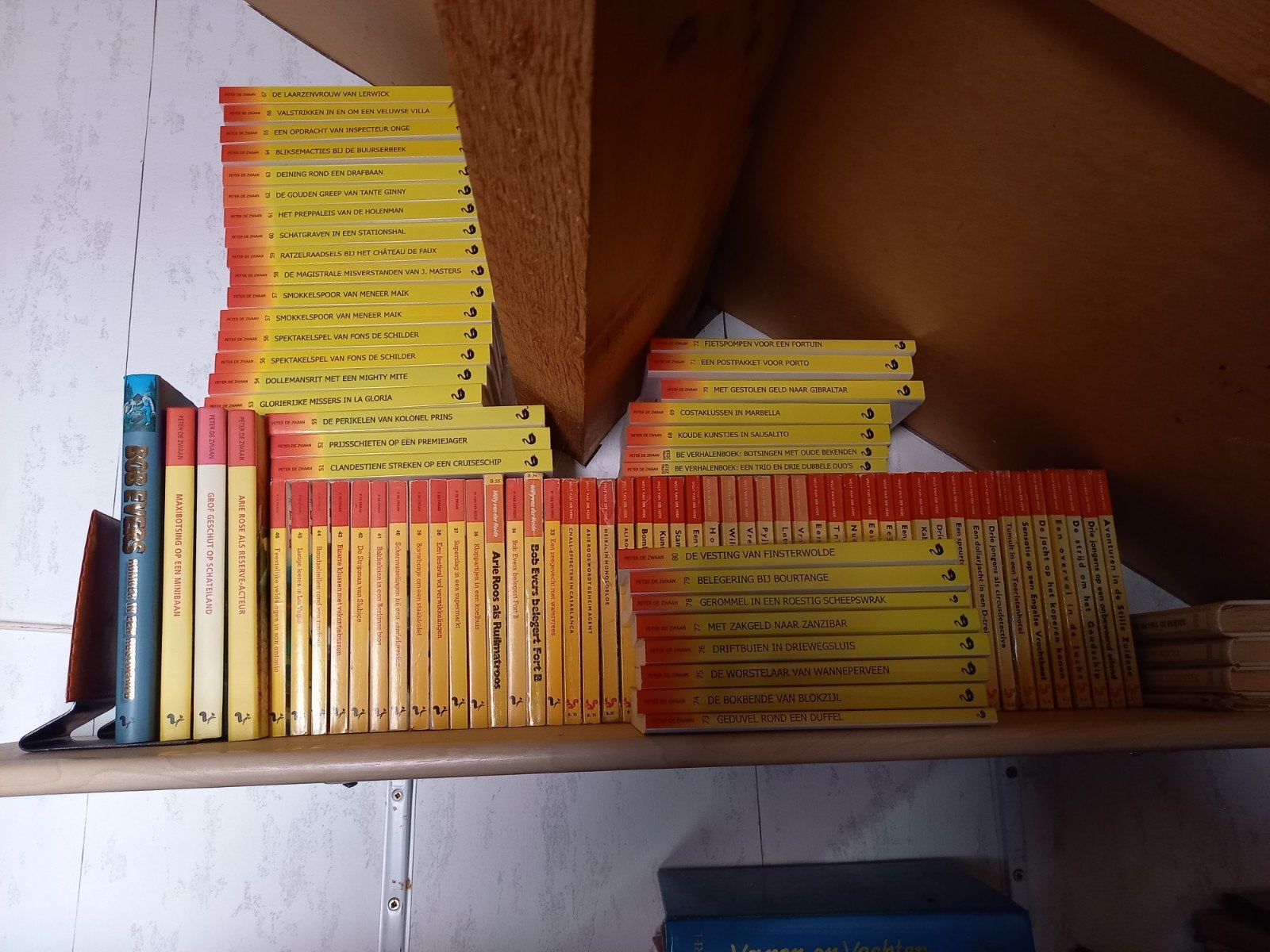 Alle Bob Evers boeken dl 1 t/m 80, Ophalen, Gelezen