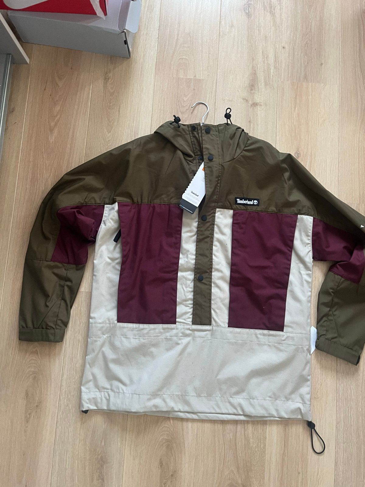Timberland Anorak Jas - Nieuw met labels, Kleding | Heren, Verzenden, Nieuw, Maat 52/54 (L), Meerkleurig