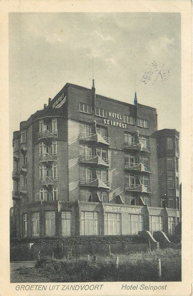 702-007-041 Zandvoort Hotel Seinpost, Verzenden, Voor 1920, Noord-Holland