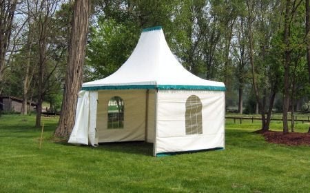 pagode tent 3x4 mtr evenement pvc party tenten bensan enter, Ophalen, Zo goed als nieuw, Overige