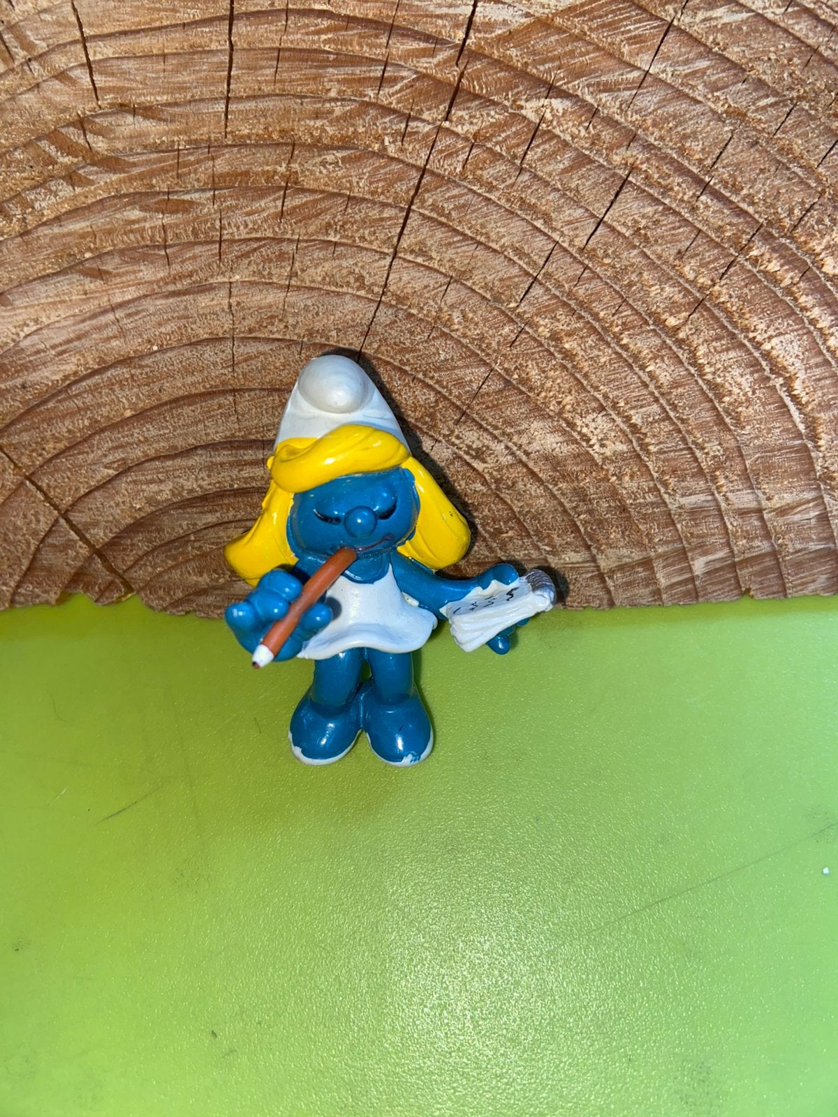 Smurfen smurf secretaresse smurfin, Ophalen of Verzenden, Zo goed als nieuw, Verschillende Smurfen
