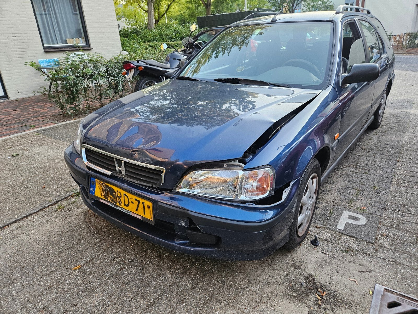 Honda Civic 1.5 I Aerodeck Vtec-e 1998 Blauw, Voorwielaandrijving, 4 cilinders, 1095 kg, Blauw