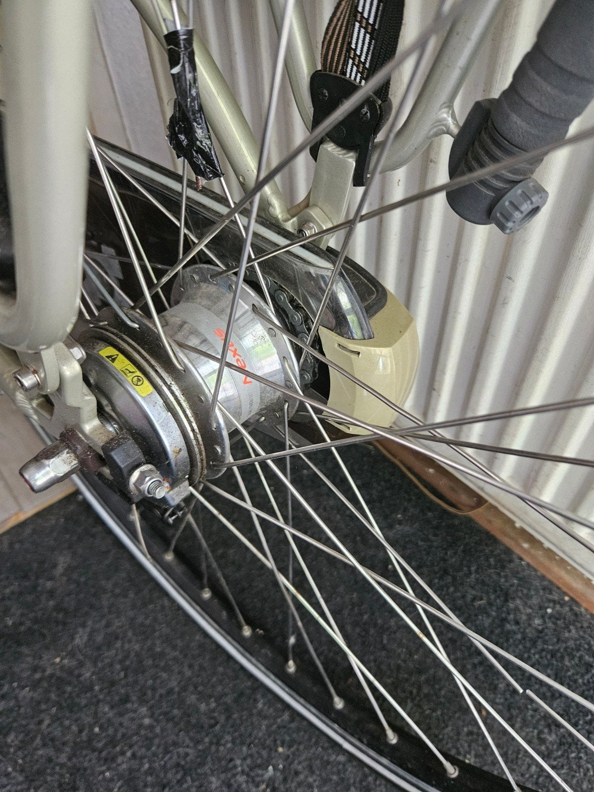 Gezocht Shimano Nexus 7 achterwiel, Fietsen en Brommers, Ophalen of Verzenden, Gebruikt, Wiel, Shimano