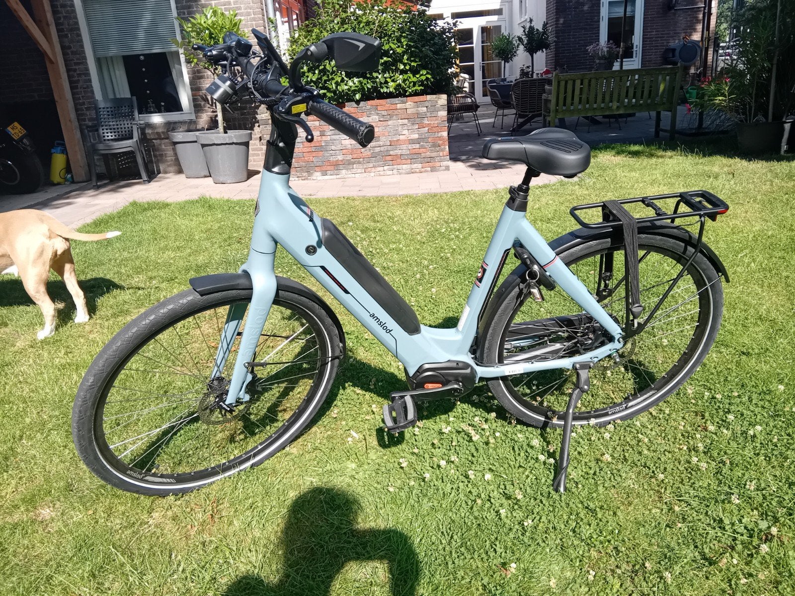 Amslot kent electrische fiets, Fietsen en Brommers, Elektrische fietsen, Ophalen, Zo goed als nieuw, Overige merken