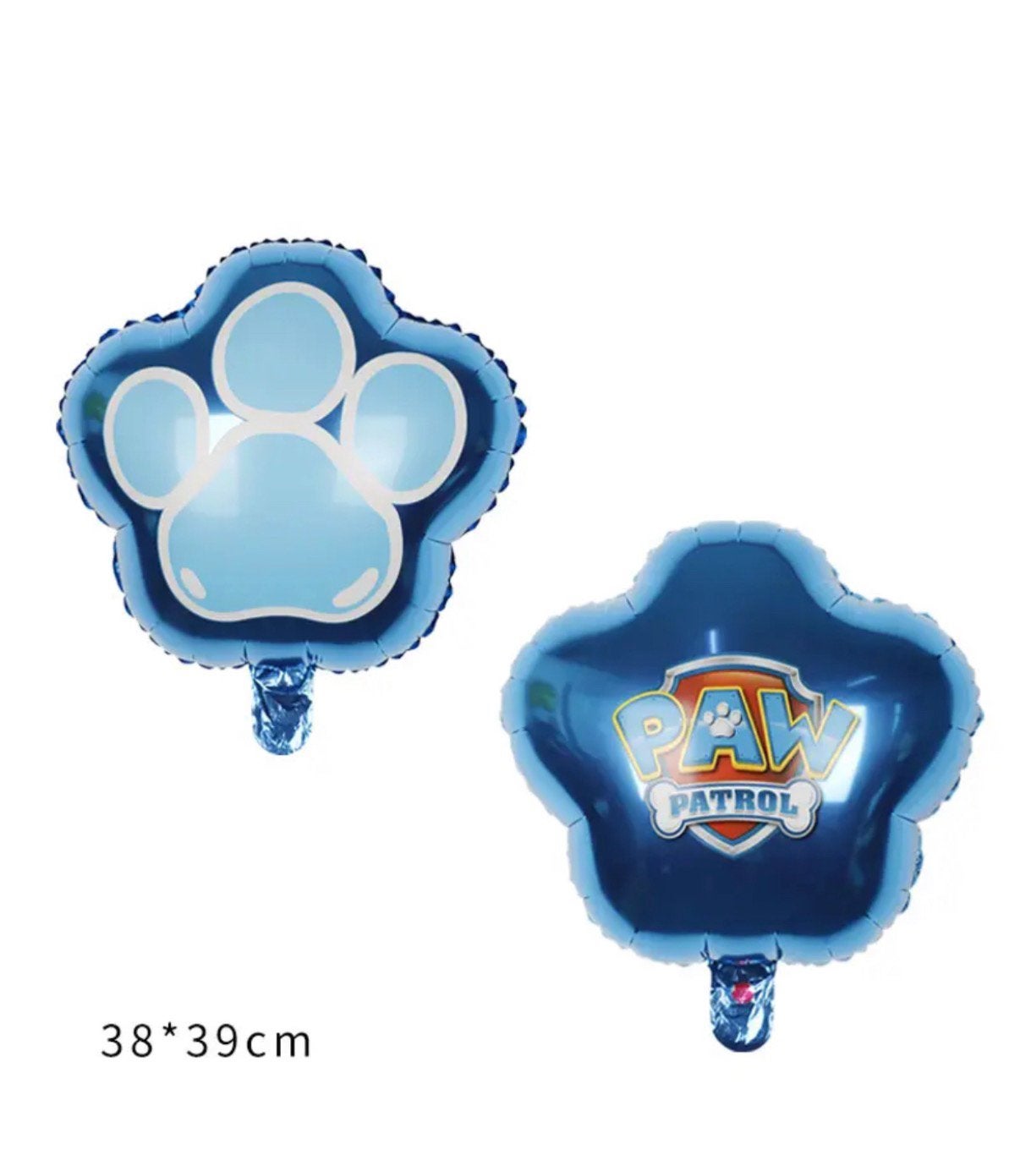 Paw patrol folie ballonnen 2 stuks, Ophalen of Verzenden, Nieuw, Versiering, Verjaardag