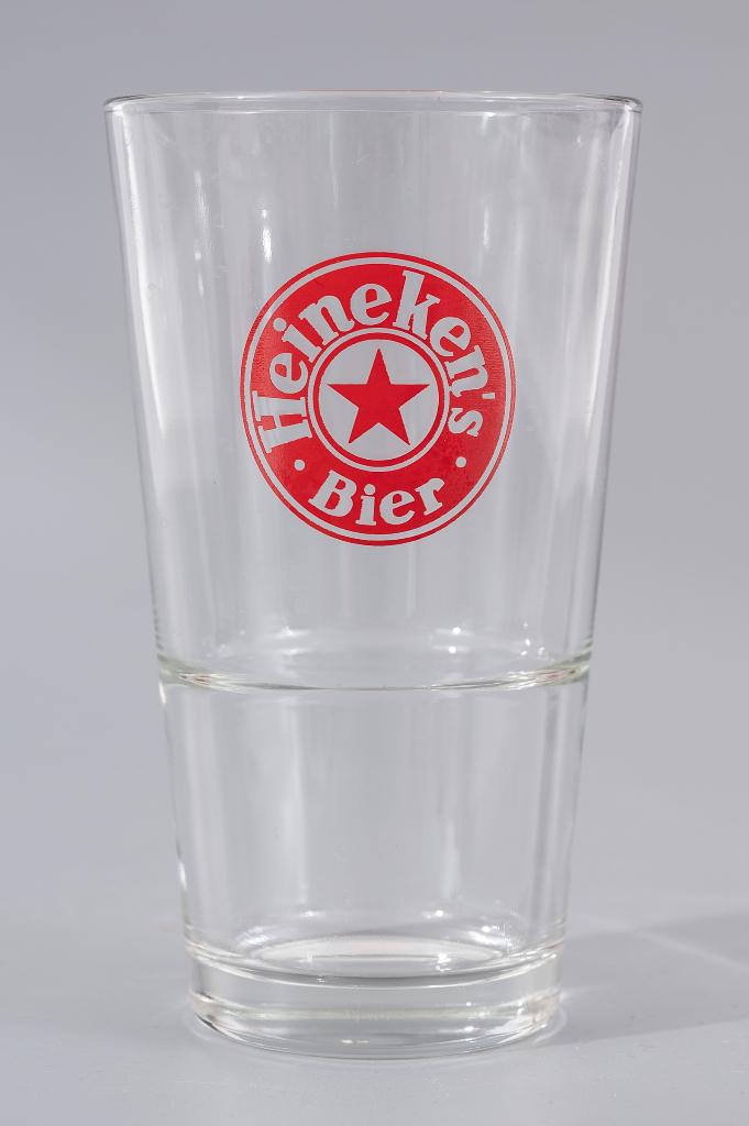 Heineken's stapel glas, Ophalen of Verzenden, Gebruikt, Glas of Glazen, Heineken