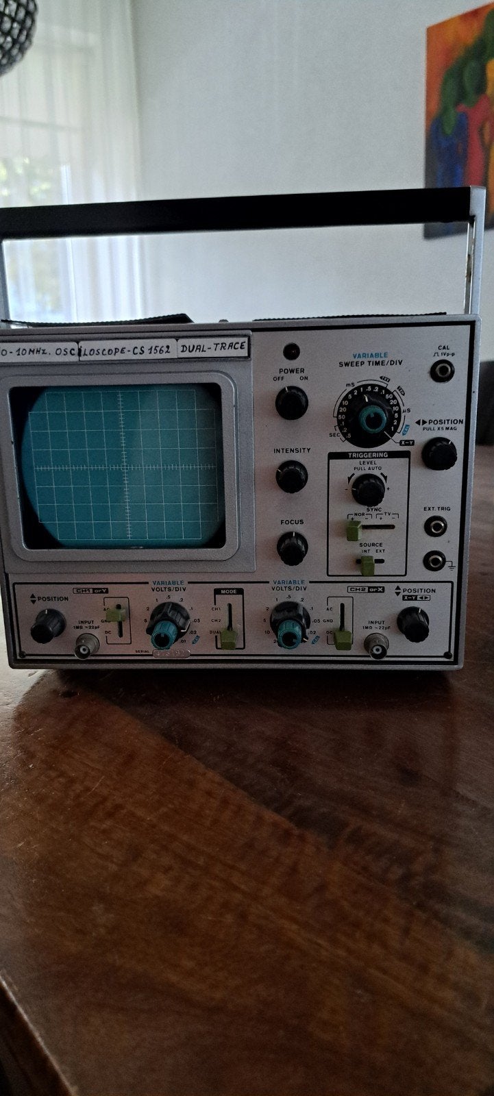Trio 10Mhz oscilloscoop CS1562, Doe-het-zelf en Verbouw, Ophalen, Gebruikt