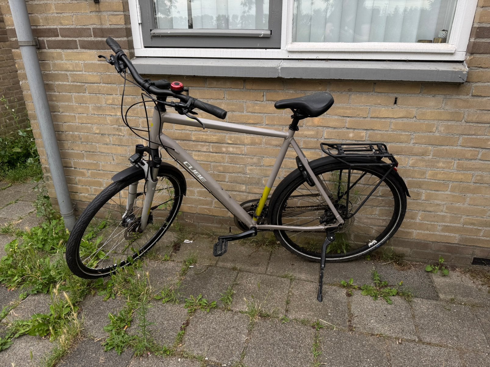 Cube touring pro heren fiets, Fietsen en Brommers, Fietsen | Heren | Herenfietsen, Gebruikt, Versnellingen, 53 tot 57 cm, Ophalen