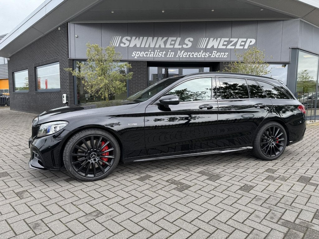 Mercedes-Benz C-klasse Estate AMG 43 4MATIC Premium Plus Pac, Auto's, Automatische klimaatregeling, Euro 6, 390 pk, Leder en Stof