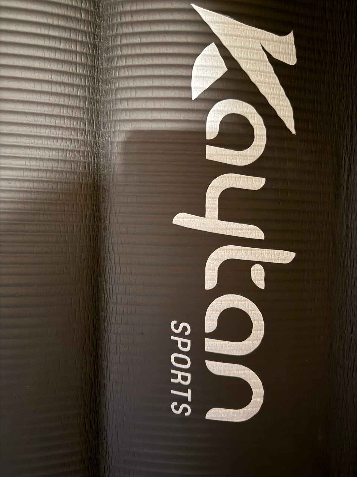 Kaytan Sports Fitnessmat  yogamat Zwart, Sport en Fitness, Ophalen of Verzenden, Zo goed als nieuw, Armen, Fitnessmat