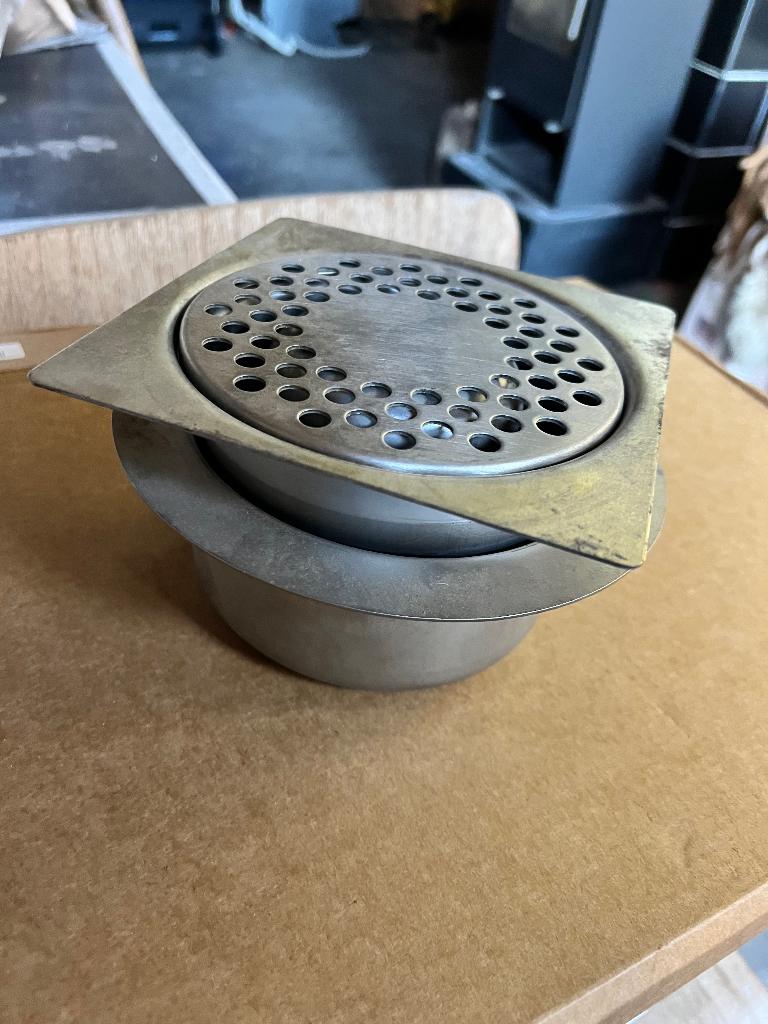 RVS douch putjes 150/150mm, Ophalen, Overige metalen