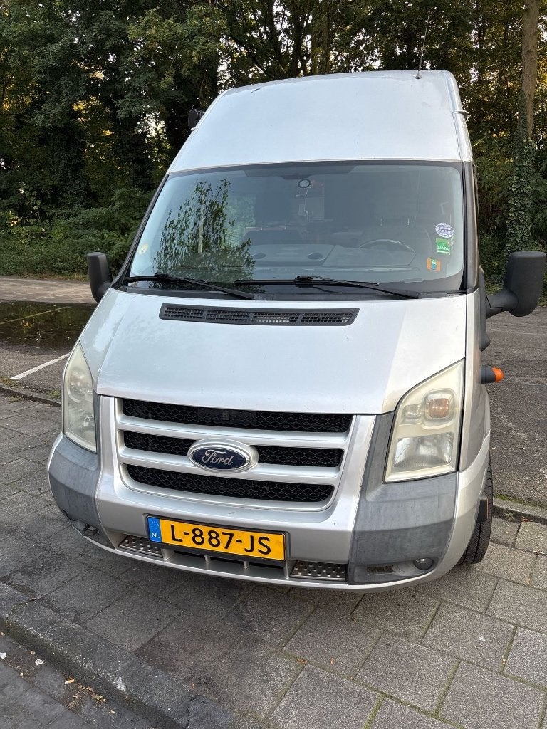 Ford Transit Camperbus - Nieuwe APK, Caravans en Kamperen, Chemisch toilet, Ford, Tot en met 2, 6 tot 7 meter