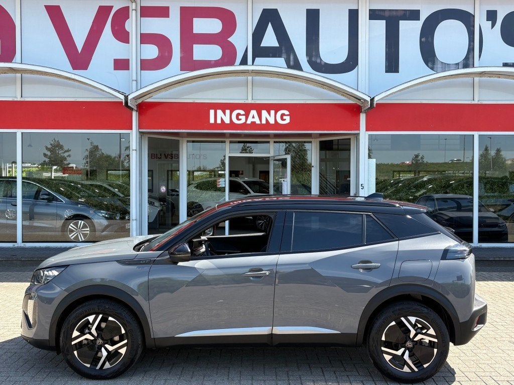 Peugeot 2008 1.2 HYBRID 145PK GT AUT.  NAVI CAMERA CARPLAY A, Automaat, Gebruikt, Huisgarantie, Met garantie (alle)