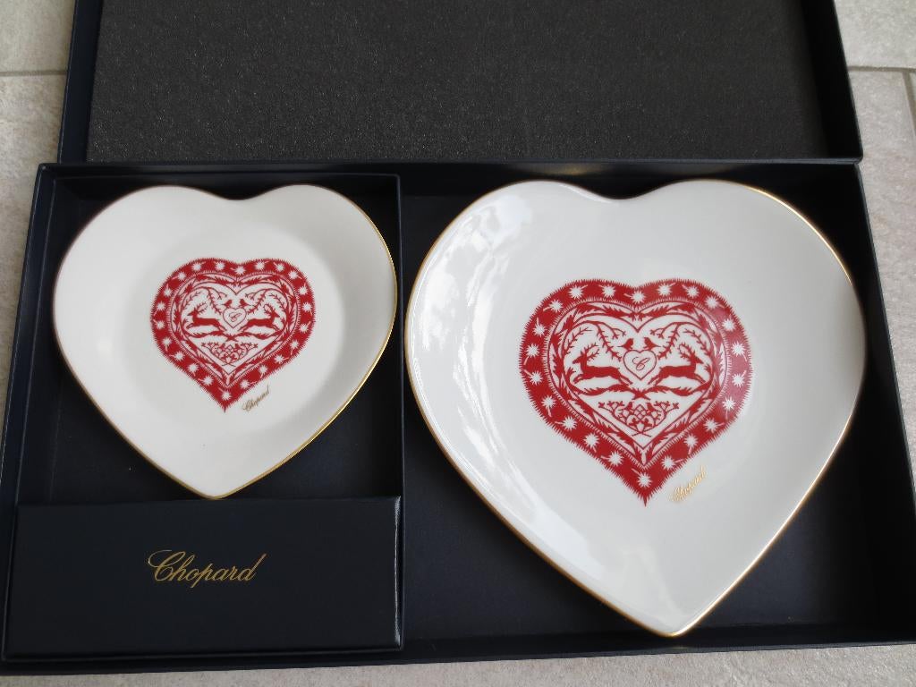 Chopard giftset Kerstdessin, nieuw in doos, Antiek en Kunst, Kunst | Designobjecten, Ophalen of Verzenden