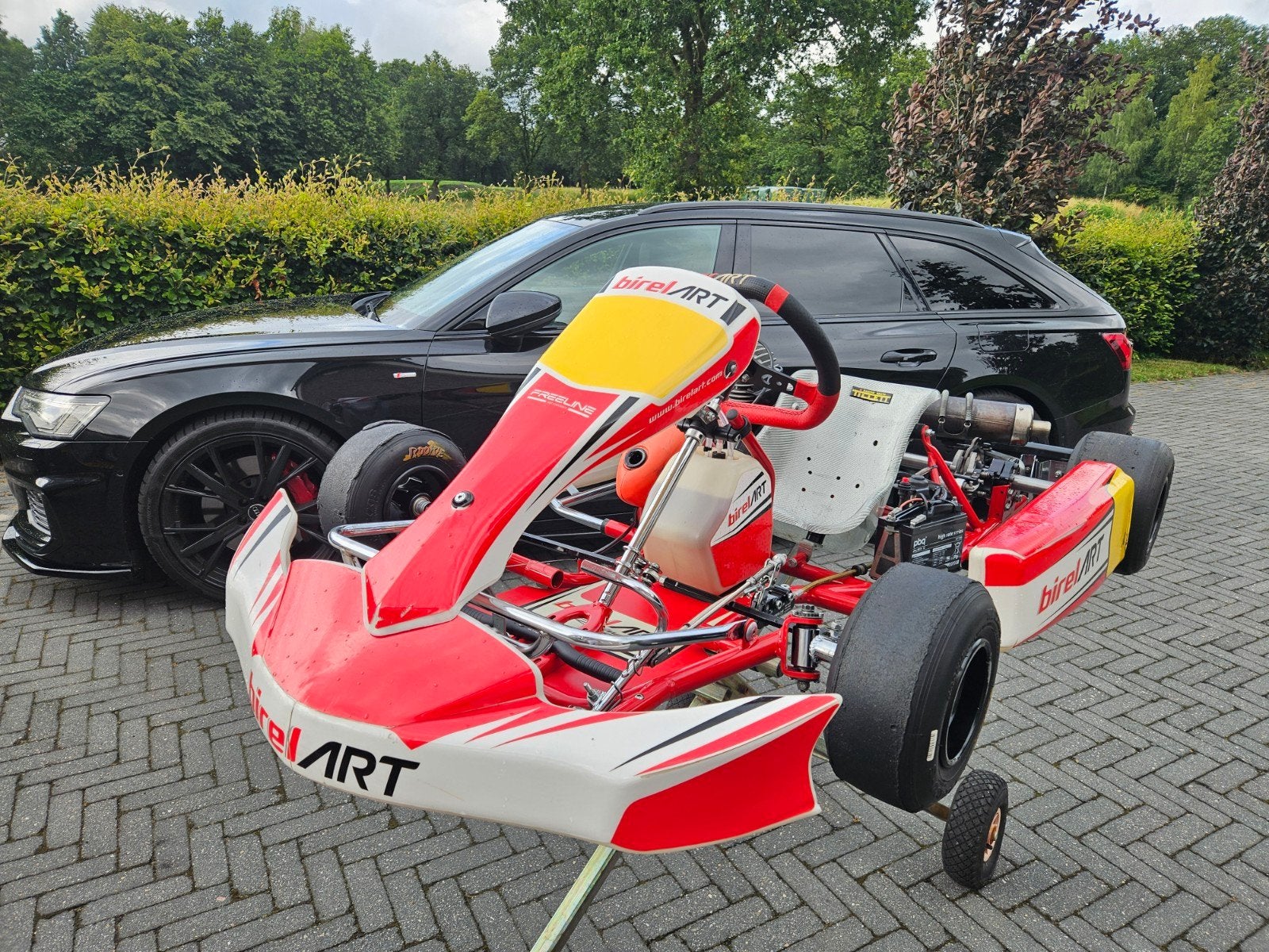 Birel Mini 60cc TM motor – bouwjaar 2020/2021 – zeer nette e, Ophalen of Verzenden, Zo goed als nieuw, Kart