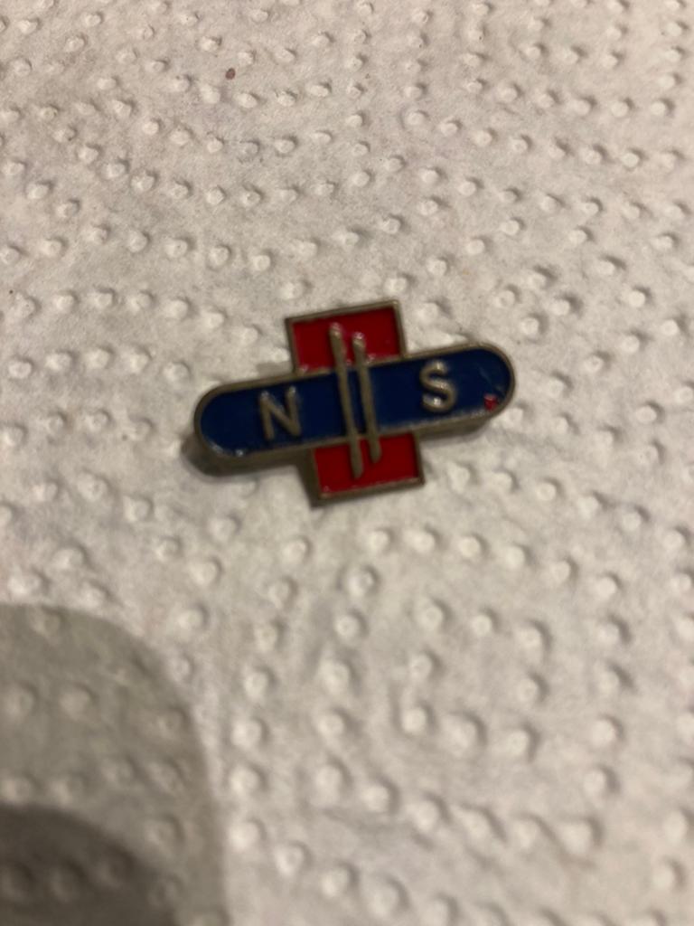Broche NS, Ophalen of Verzenden, Overige materialen