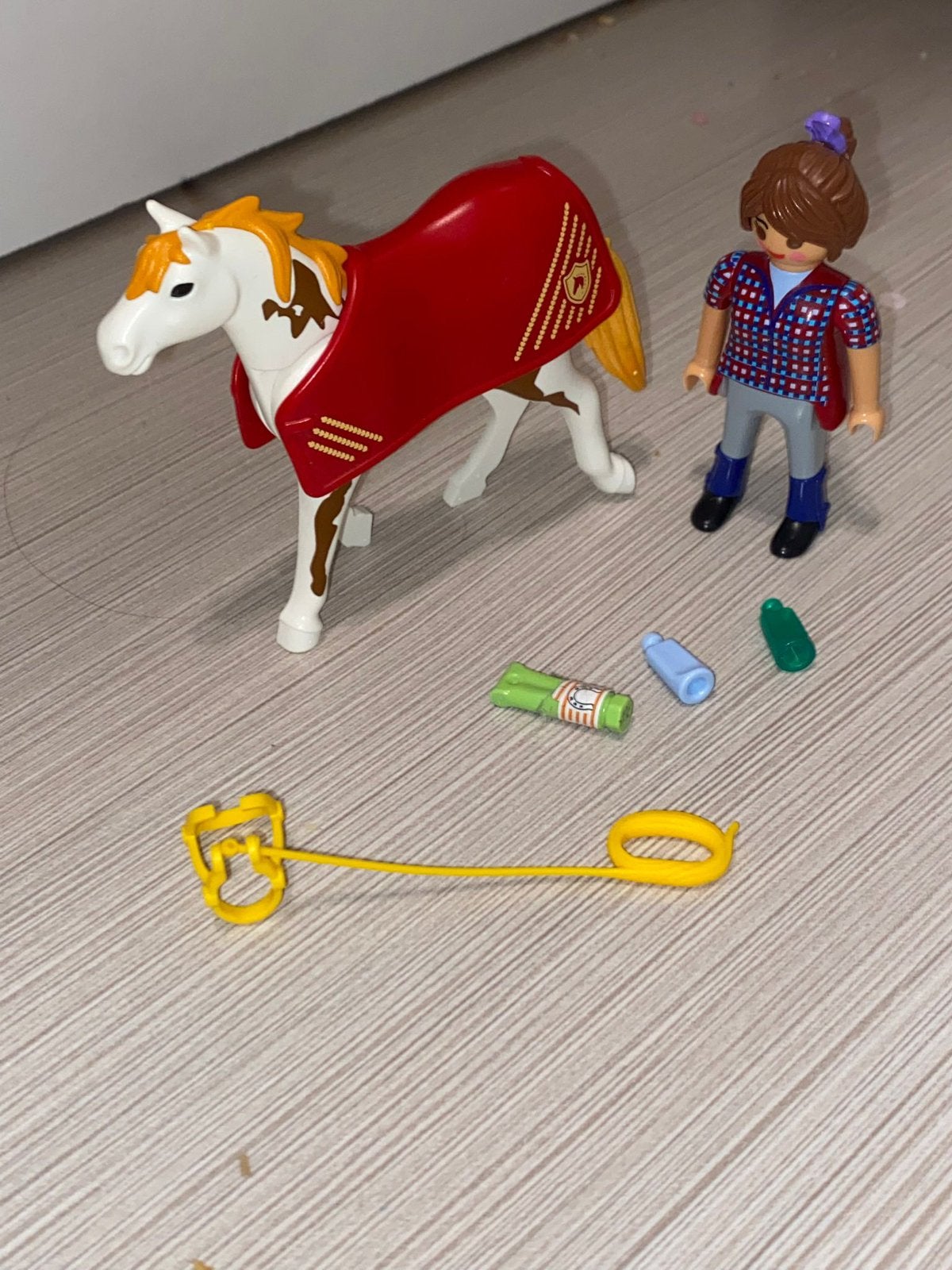 Playmobil paarden wasserij, Kinderen en Baby's, Speelgoed | Playmobil, Ophalen of Verzenden, Gebruikt