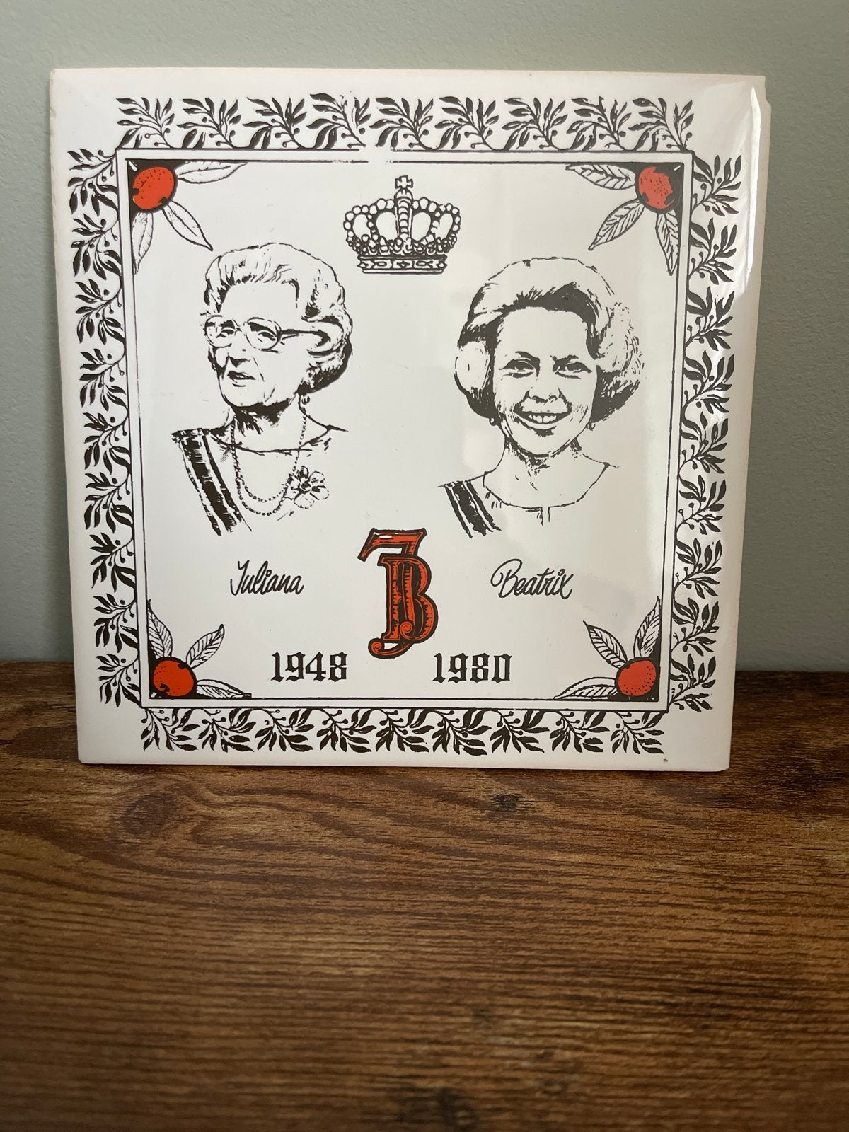 Tegel Juliana & Beatrix 1948-1980, Ophalen