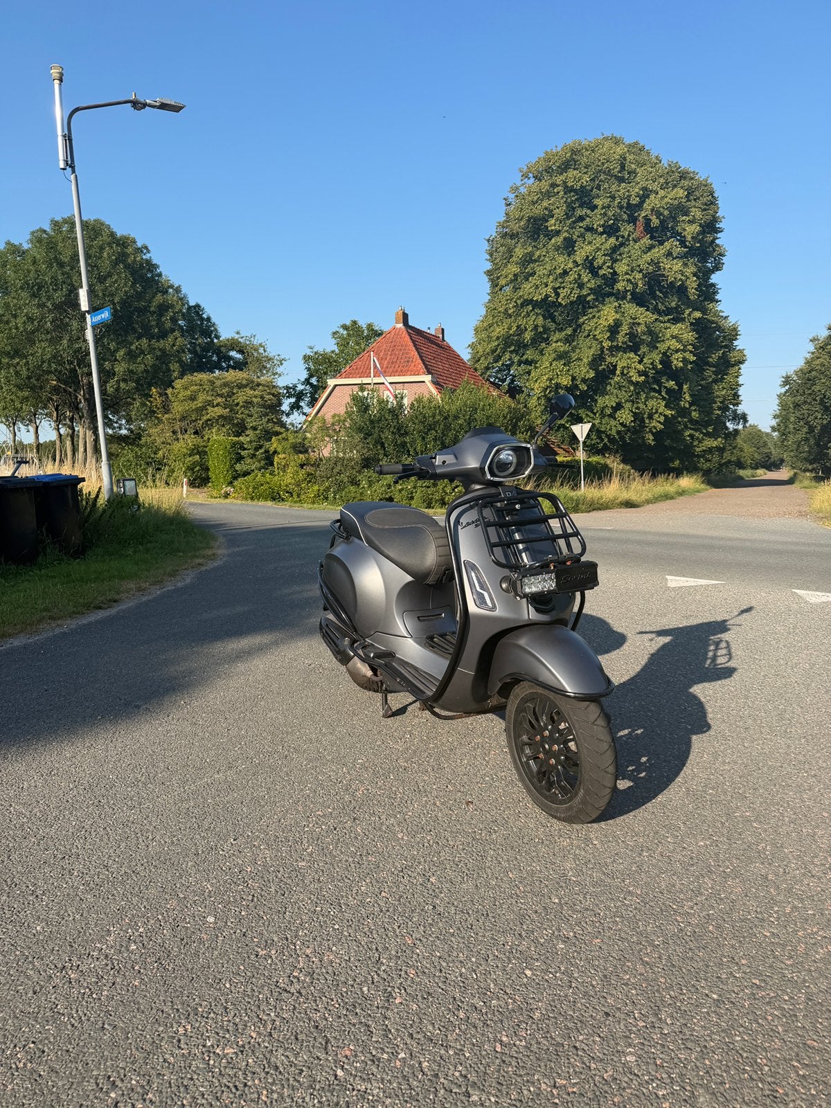 Vespa sprint 2018 S.I.P, Ophalen, Zo goed als nieuw, Benzine