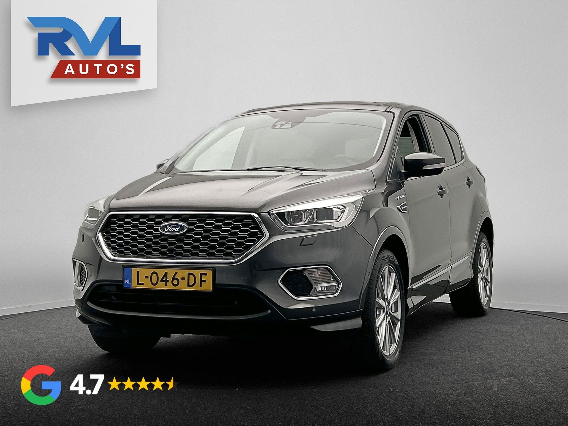 Ford Kuga 1.5 EcoBoost Vignale | Trekhaak | Leder | Panorama, Auto's, Automaat, 4 cilinders, Bedrijf, Vierwielaandrijving