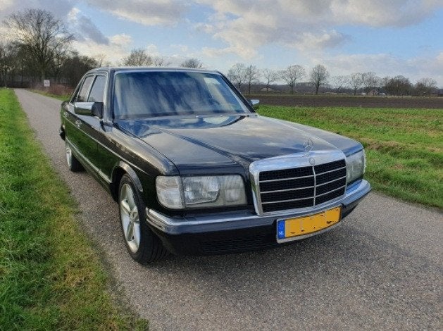 Mercedes-Benz S-Klasse 2.7 280 SE AUT 1981 Zwart, Automaat, 2717 cc, Zwart, Particulier