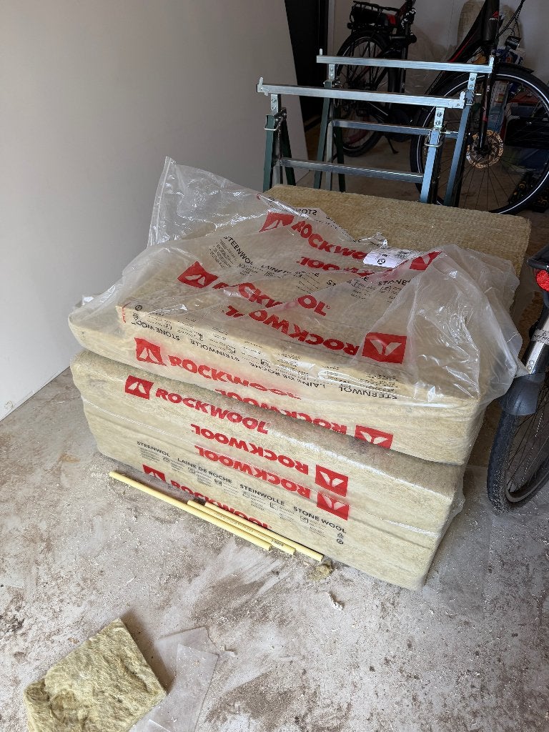 Rockwool Rockfit Duo steenwol 100mm - Rd 2,90 - 6 platen, Ophalen, Nieuw, Steenwol, Minder dan 5 m²