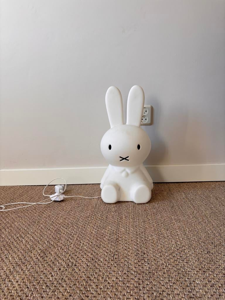 Nijntje lamp - Mr Maria Miffy lamp 50 cm, Ophalen, Zo goed als nieuw