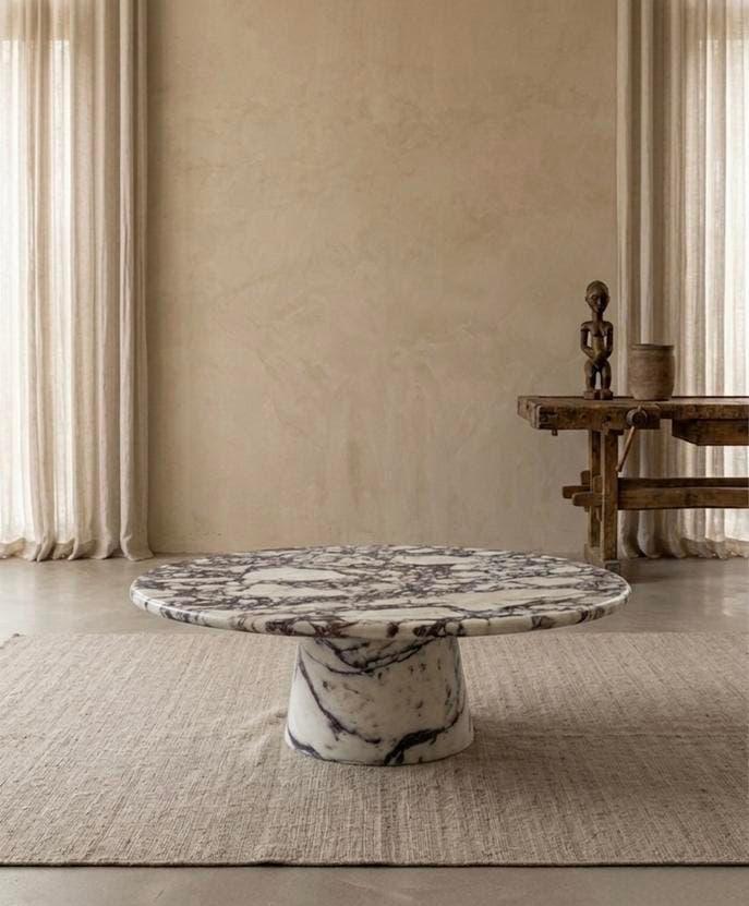 Calacatta marmeren salontafel / coffee table, Ophalen of Verzenden